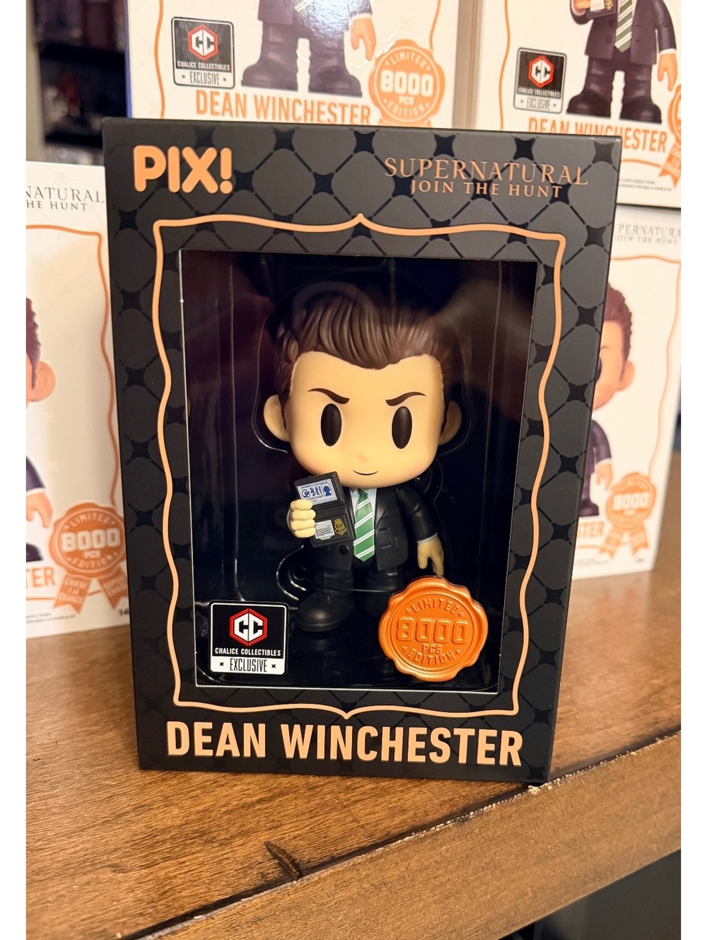 ThrillJoy Pix! Hero Dean Winchester FBI Suit